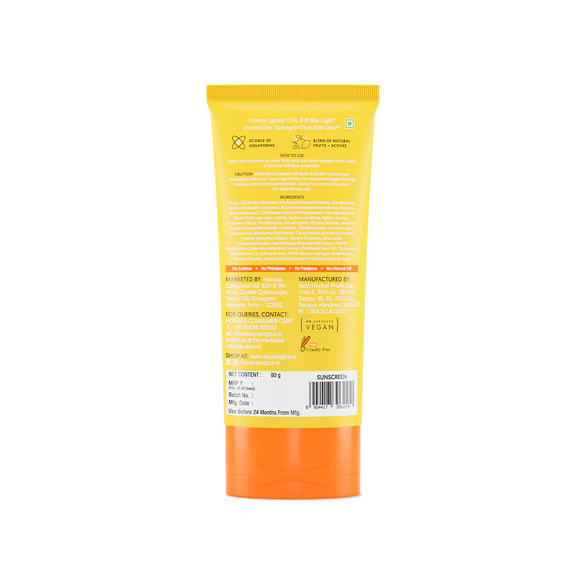 FREEBIE - Glow+ Dewy Sunscreen with SPF 50+ & PA++++ for UVA/B & Blue Light Protection & No White Cast - 80g - Image 11