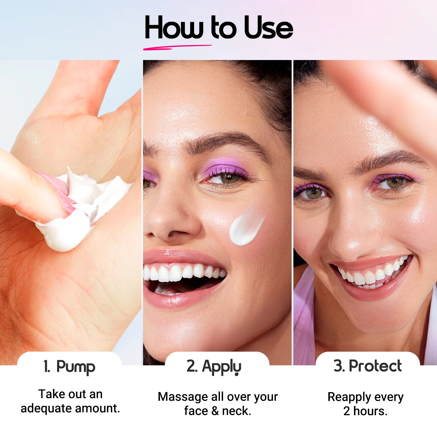 Illuminate+ Dewy Gel Sunscreen SPF 50+ PA++++  with 2% Arbutin-Hyaluron Complex™ & Wild Berries - 50g(Pack of 2) - Image 10