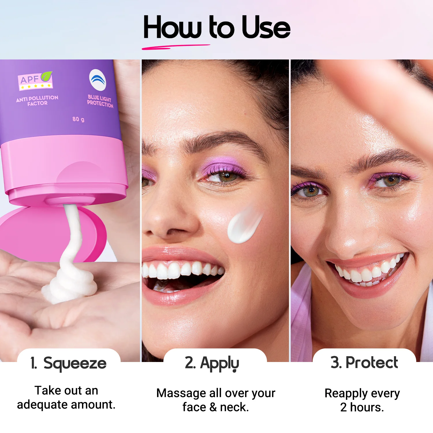 Illuminate+ Dewy Sunscreen In-Vivo Tested SPF 50+ PA++++ with Wild Berries & Alpha Arbutin - 80 g(Pack of 2) - Image 9