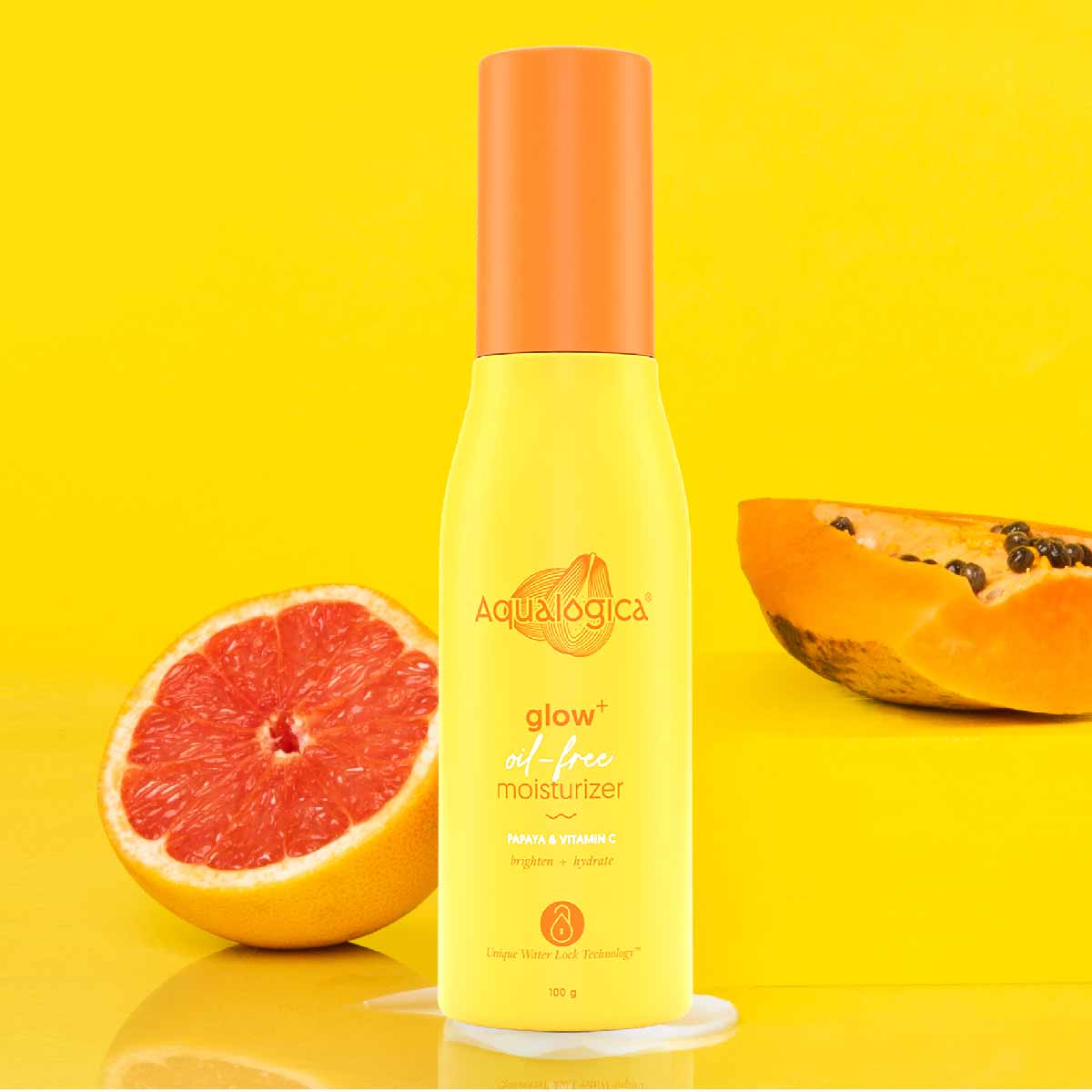 FREEBIE | Glow+ Oil Free Moisturizer with Papaya & Vitamin C for Glowing Skin - 100g - Image 3