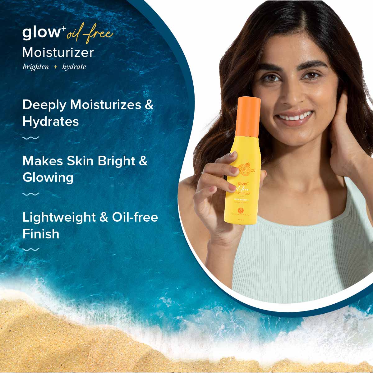 FREEBIE Glow+ Oil Free Moisturizer with Papaya & Vitamin C for Glowing Skin - 100g - Image 5