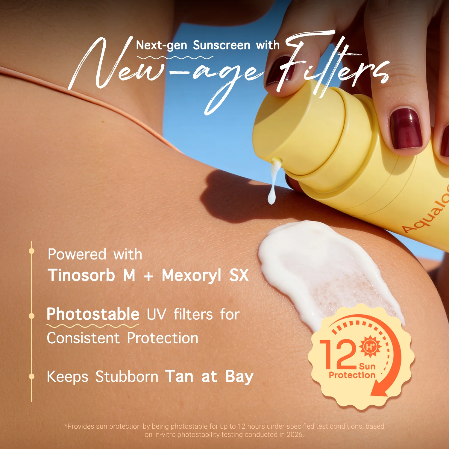 Glow+ Dewy Gel Sunscreen In-Vivo Tested SPF 50+ PA++++ with Papaya & Vitamin C - 50g - Image 8