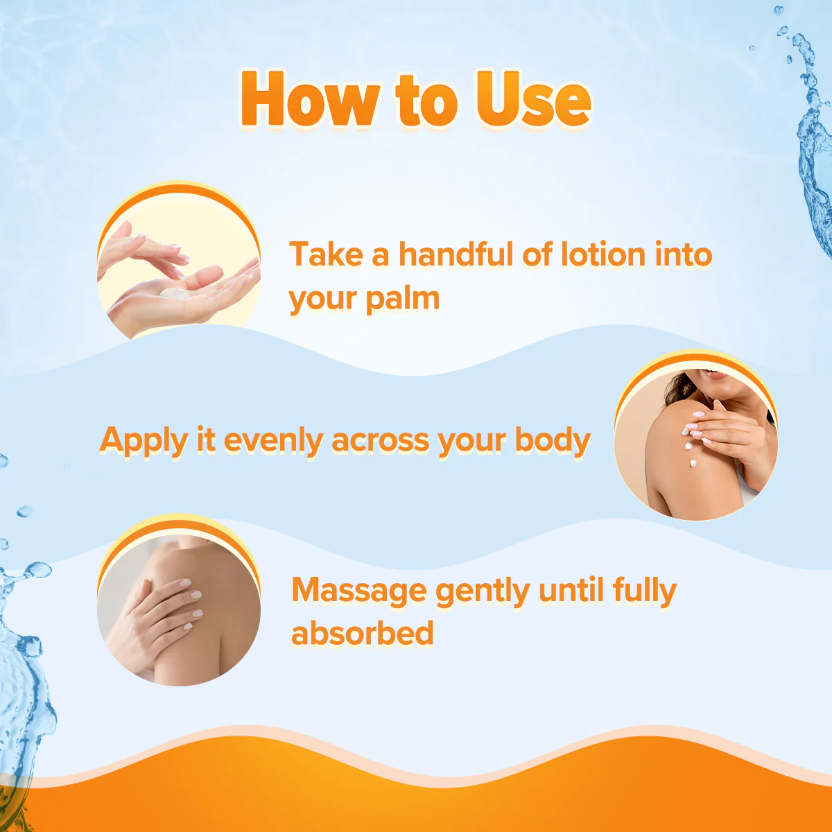 Glow+ Silky Body Lotion for 24-Hour Moisturization with Papaya & Vitamin C- 200 ml - Image 5