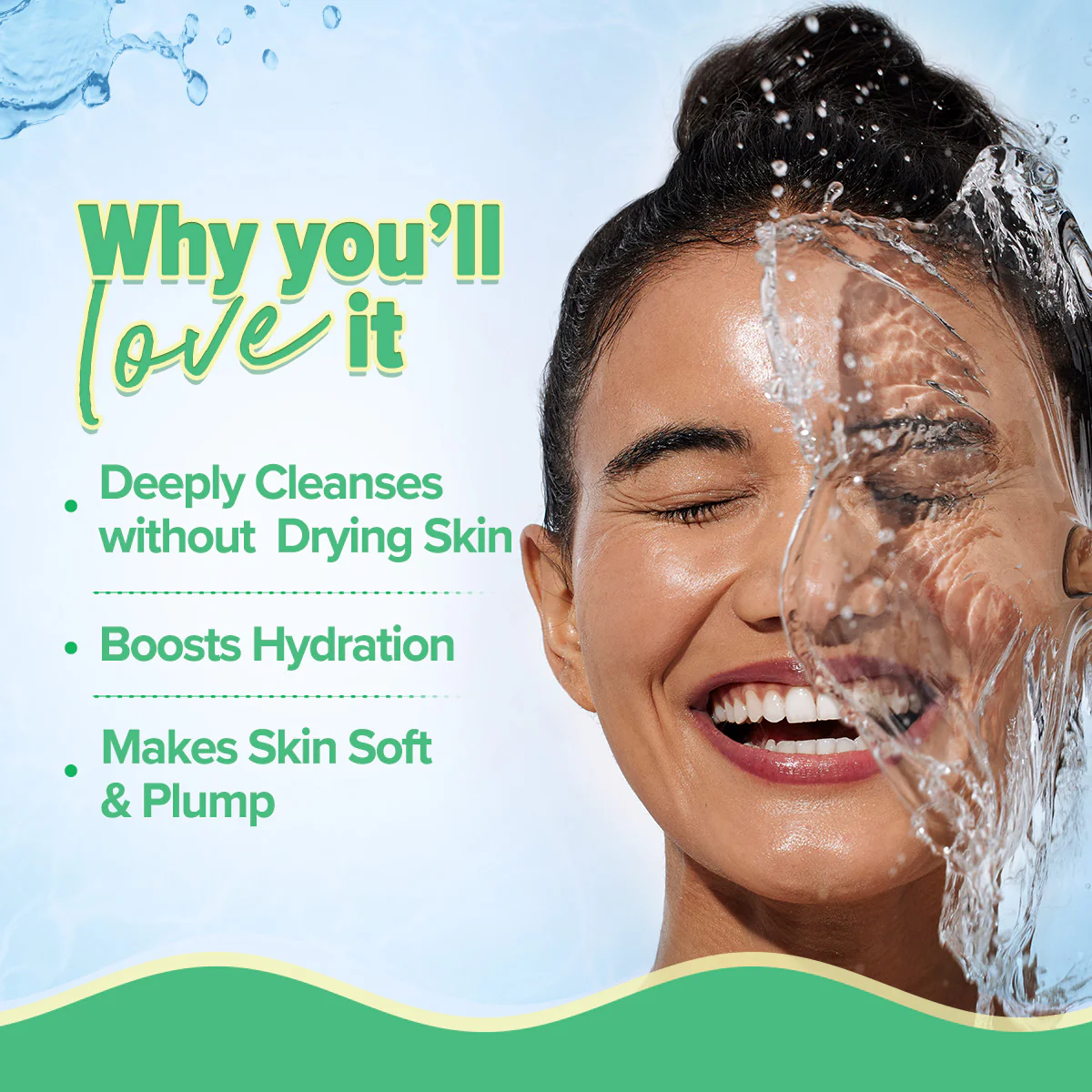 Hydrate+ Smoothie Face Wash 100 ml - Image 3
