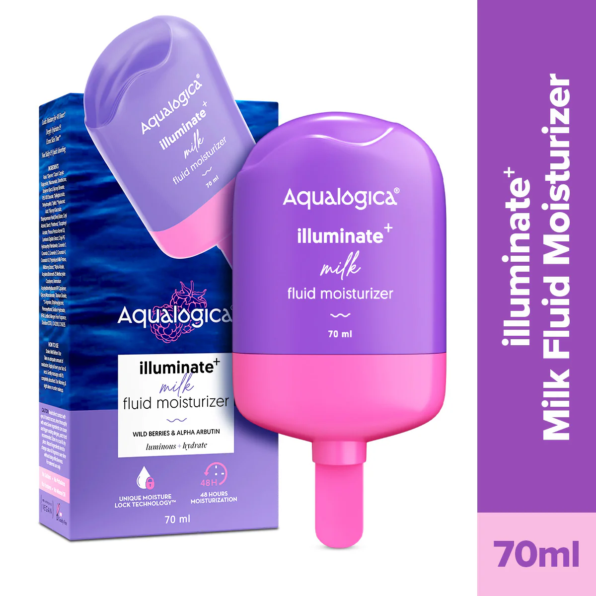 Illuminate+ Milk Fluid Moisturizer - 70ml - Image 2