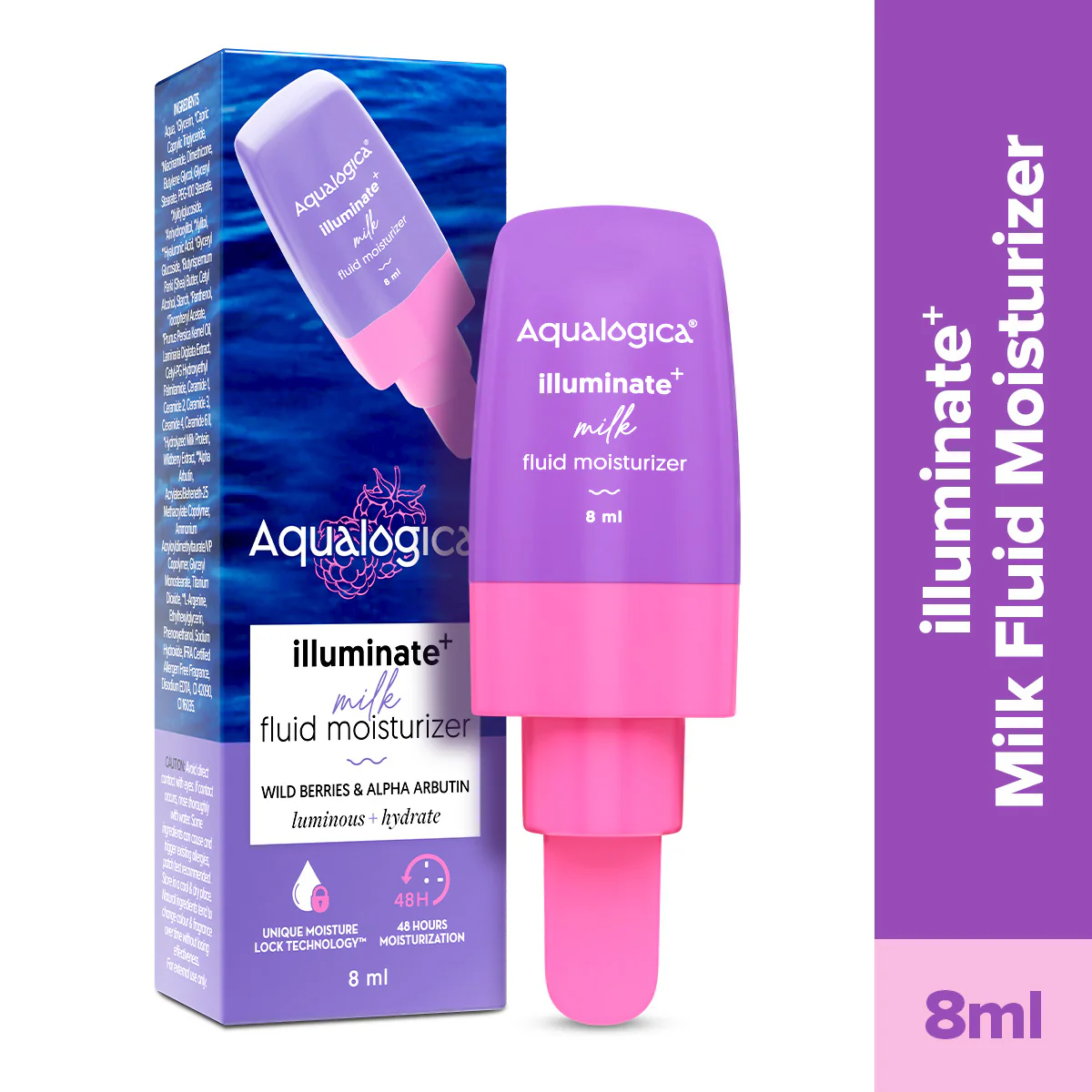 FREEBIE - Illuminate + Milk Fluid Moisturizer - 8ml - Image 2