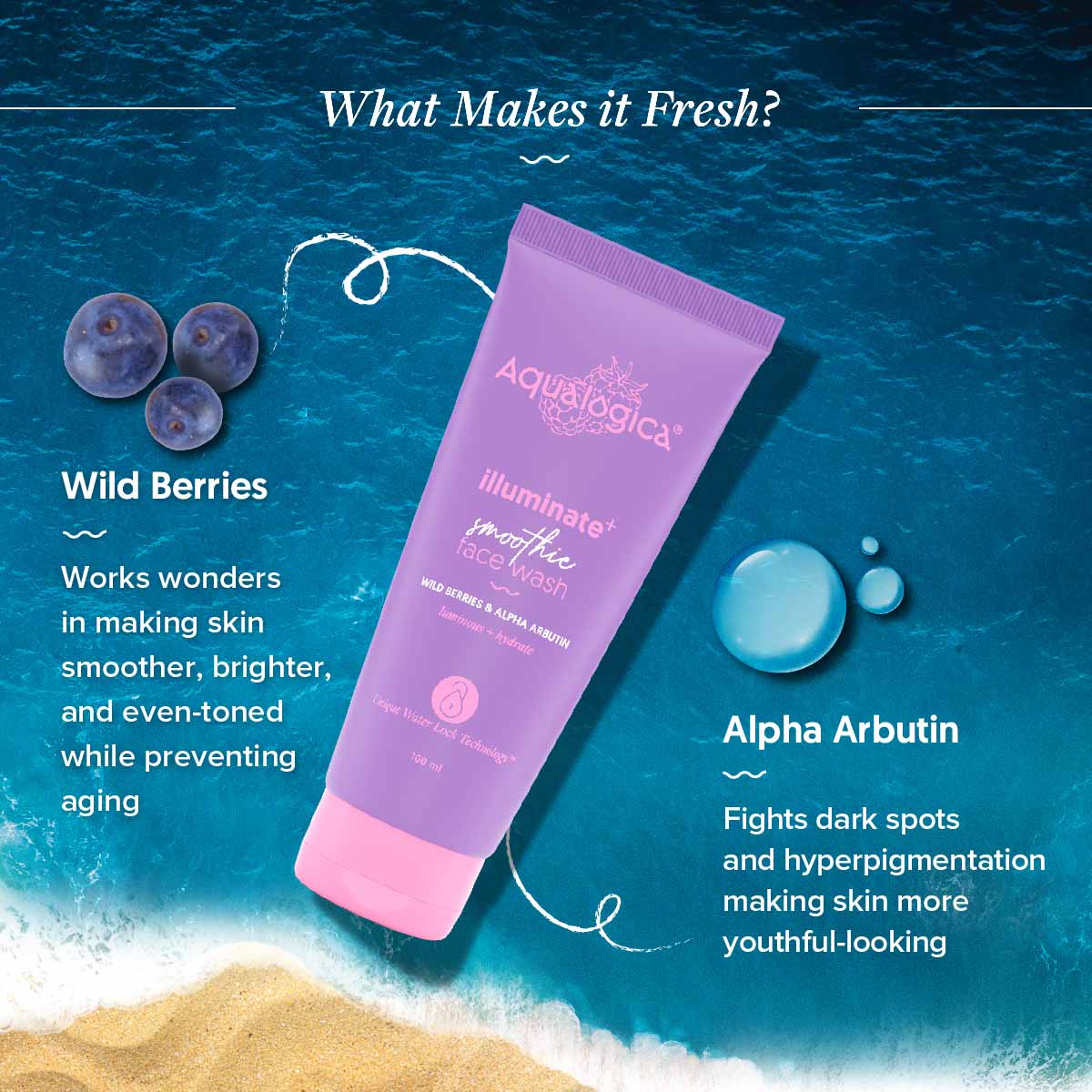 FREEBIE Illuminate+ Smoothie Face Wash - 100ml - Image 4