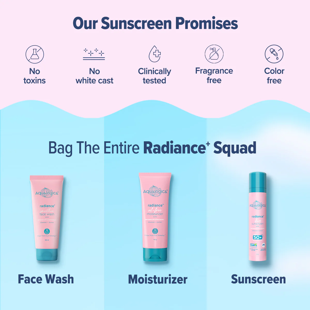 Radiance+ Dewy Sunscreen In-Vivo Tested with Watermelon & Niacinamide with SPF 50 & PA++++ - 50g(Pack of 2) - Image 11