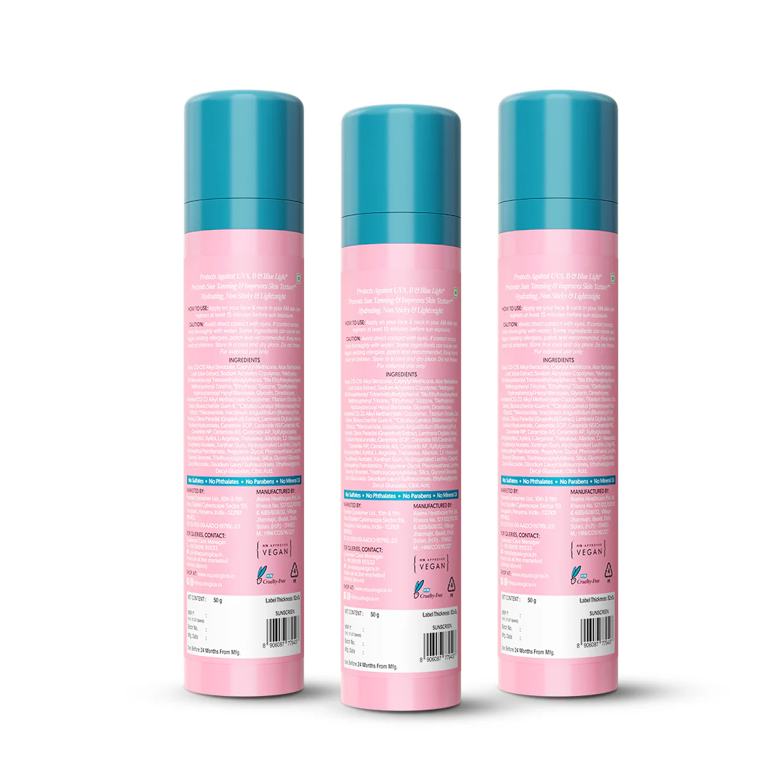 Radiance+ Dewy Sunscreen In-Vivo Tested with Watermelon & Niacinamide with SPF 50 & PA++++ - 50g(Pack of 3) - Image 11