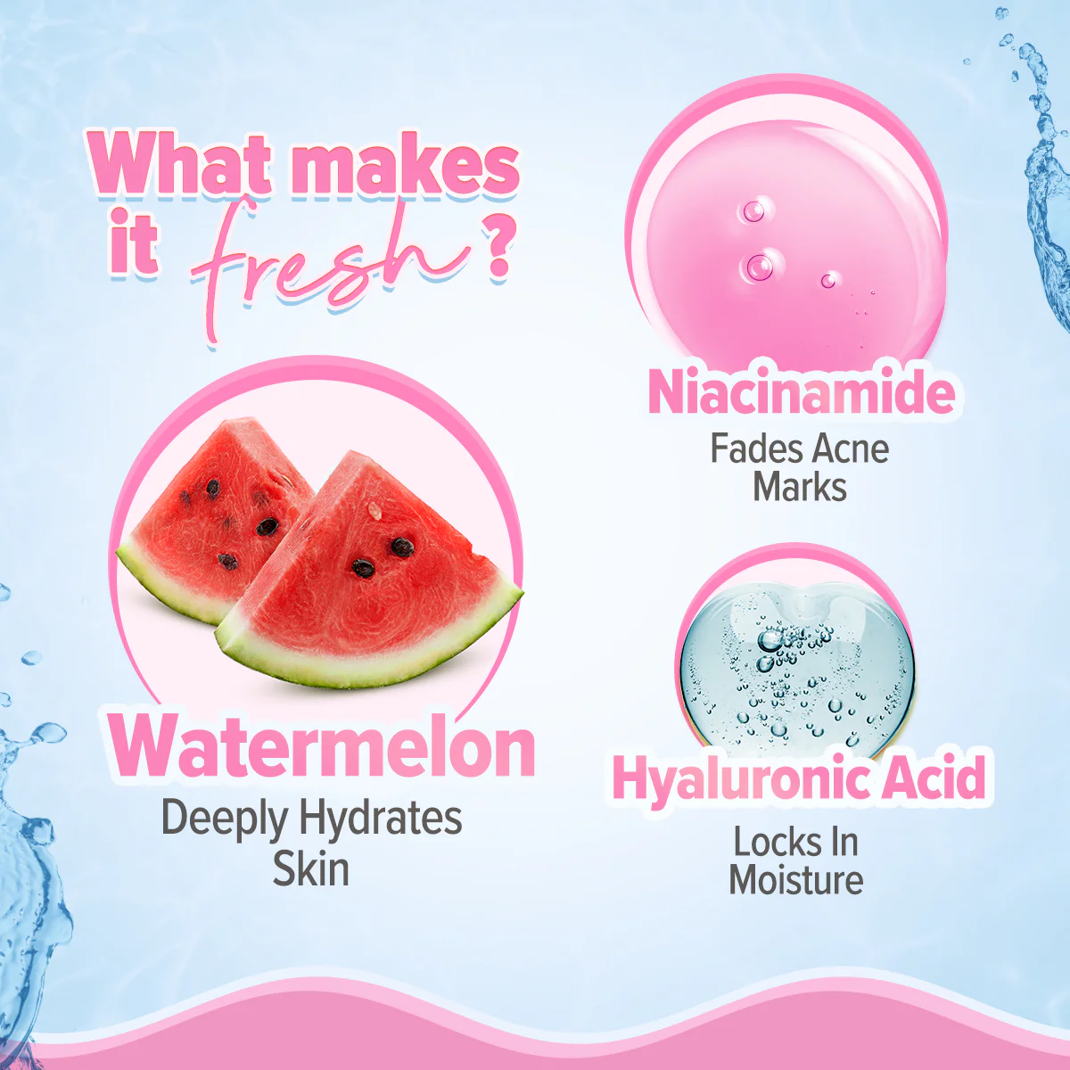 Radiance+ Oil Free Moisturizer with Watermelon and Niacinamide - 100g (Pack of 2) - Image 4