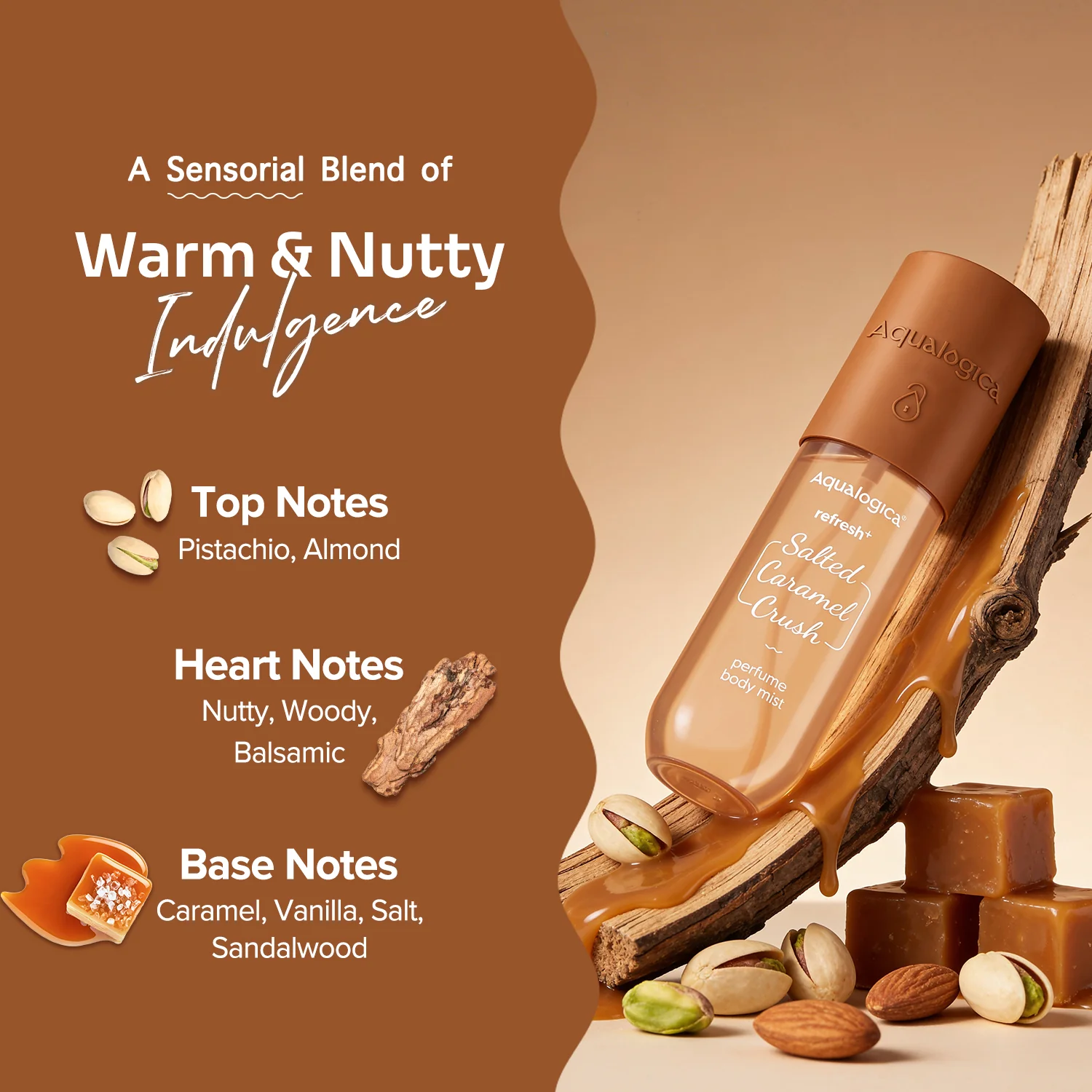 Refresh+ Perfume Body Mist - Salted Caramel Crush - Image 4