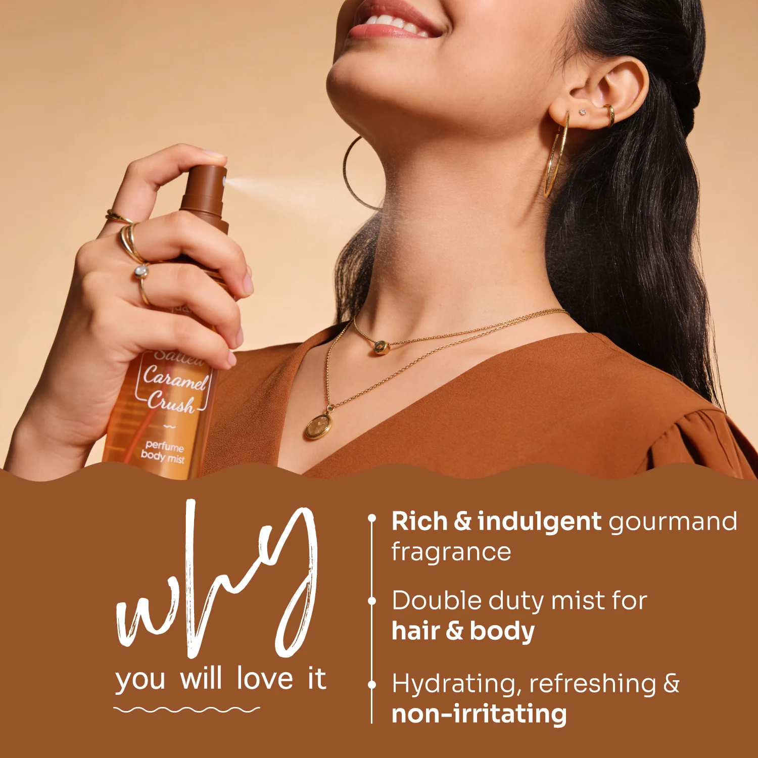 Refresh+ Perfume Body Mist - Salted Caramel Crush - Image 5