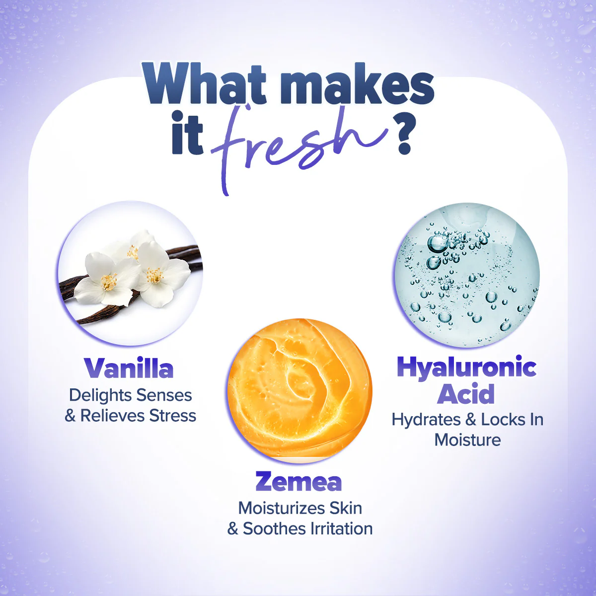 Refresh+ Sun Kissed Vanilla Perfume Body Mist with Zemea & Hyaluronic Acid - 150 ml (Pack of 2) - Image 4